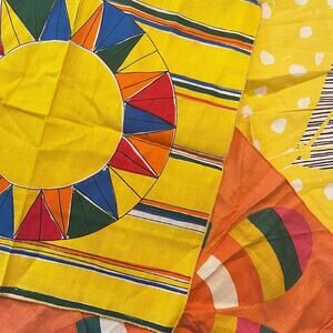 Vintage VERA Neumann Mix Lot 3 Napkins Square - Multicolor - Flowers - Butterfly